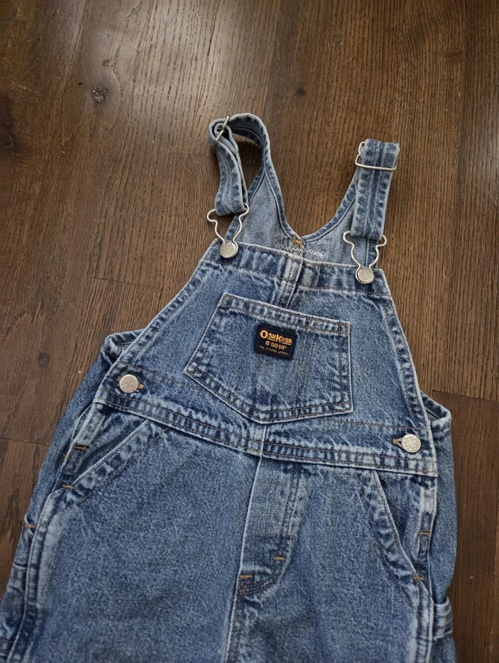 Vrg Oshkosh Boys 24M Denim Overalls